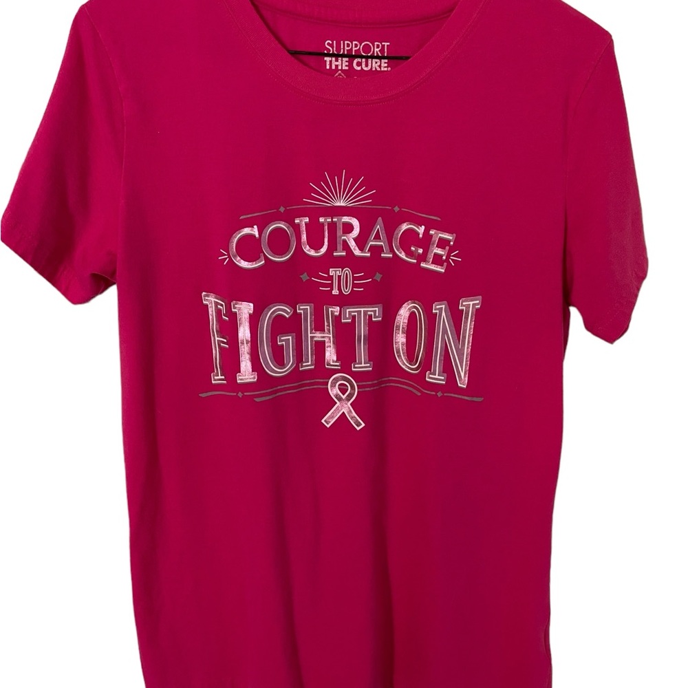 Women’s Support The Cure T-Shirt Size XL